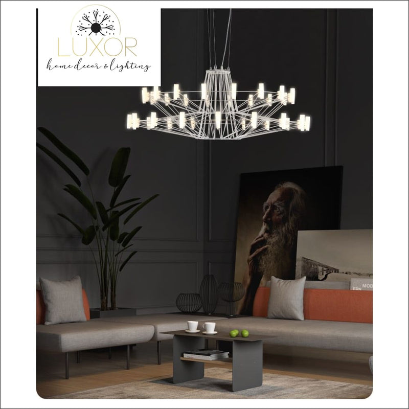 chandeliers Moonlight Stratus Chandelier - Luxor Home Decor & Lighting