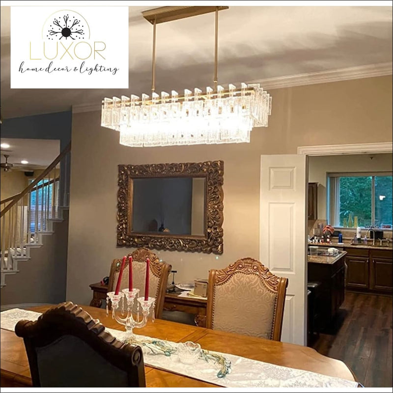Moonsly Crystal Chandelier - Chandeliers