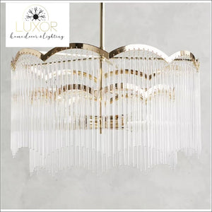 Chandeliers Moroccan Glass Chandelier - Luxor Home Decor & Lighting