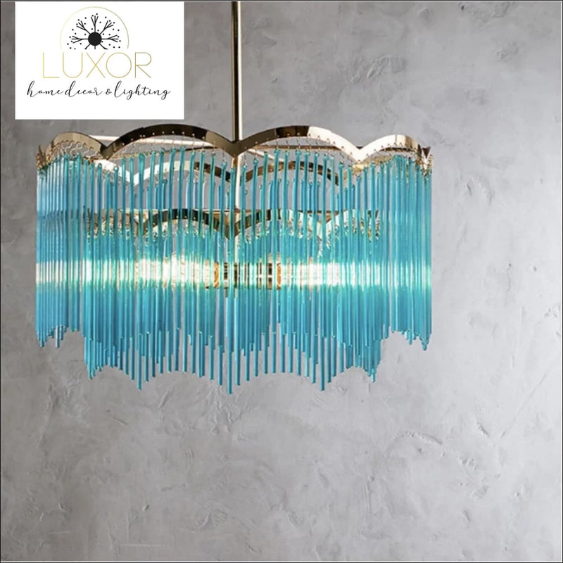 Chandeliers Moroccan Glass Chandelier - Luxor Home Decor & Lighting