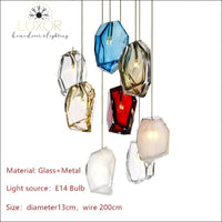 pendant lighting Murani Glass Pendant - Luxor Home Decor & Lighting