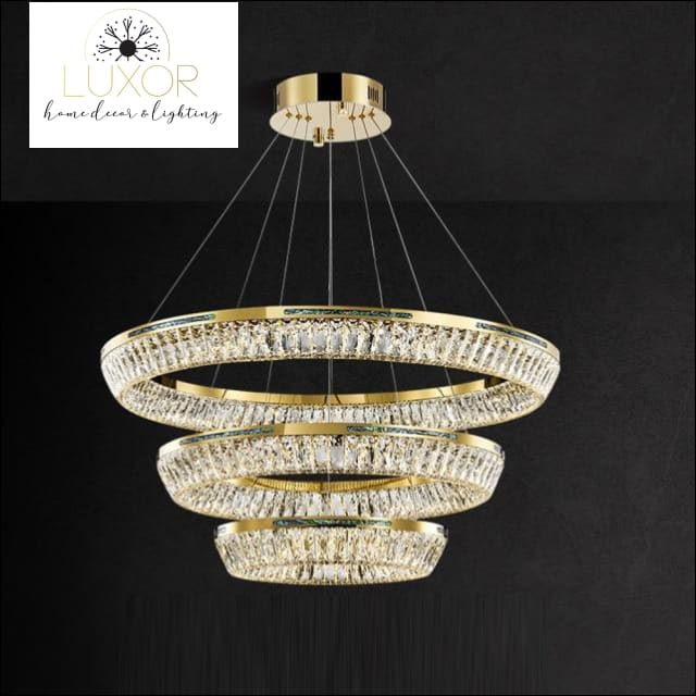 Murphy Crystal Chandelier - Dia80cm 60cm 40cm / >7 / 81-100W, L, Cold White - chandelier