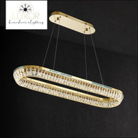 Murphy Crystal Chandelier - L100xW30xH8cm / >7 / 81-100W, L, Cold White - chandelier