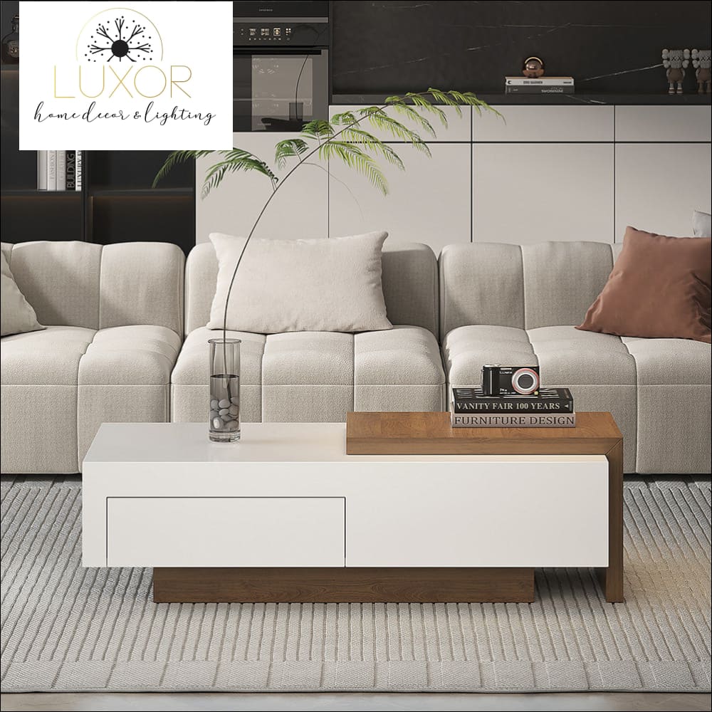 Mushini Industrial Coffee Table - coffee tables