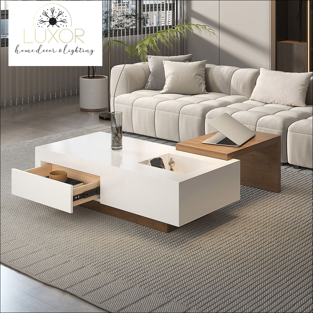 Mushini Industrial Coffee Table - coffee tables