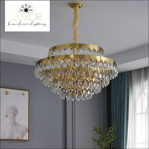 chandelier Mykonos Crystal Chandelier - Luxor Home Decor & Lighting