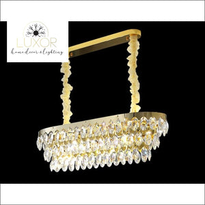 chandelier Mykonos Crystal Chandelier - Luxor Home Decor & Lighting