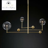 chandeliers Nabila Nordic Glass Round Chandelier - Luxor Home Decor & Lighting