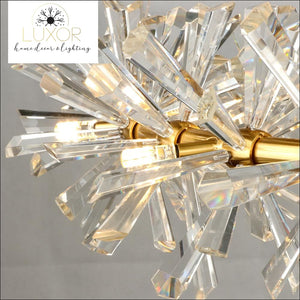 Natilus Crystal Chandelier - chandeliers