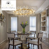 Natilus Crystal Chandelier - chandeliers