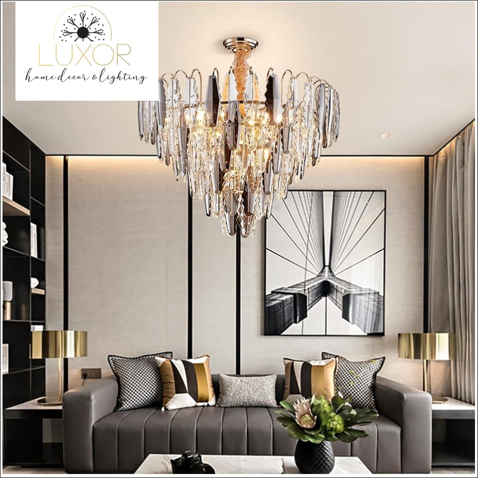 chandeliers Neptune Crystal Chandelier - Luxor Home Decor & Lighting