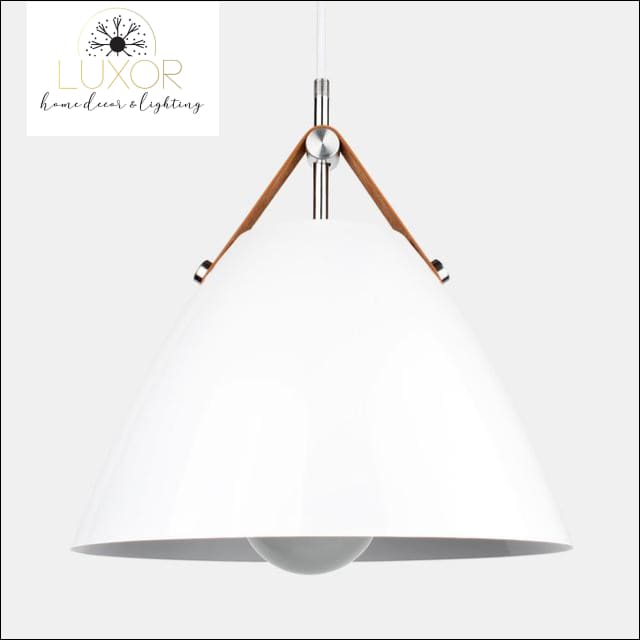 Nicolet Modern Pendant Light - White - pendant lighting