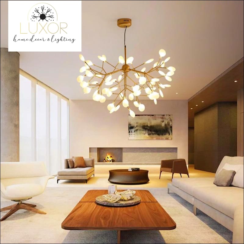 pendant lighting Nordic Olive Branch Pendant Lighting - Luxor Home Decor & Lighting