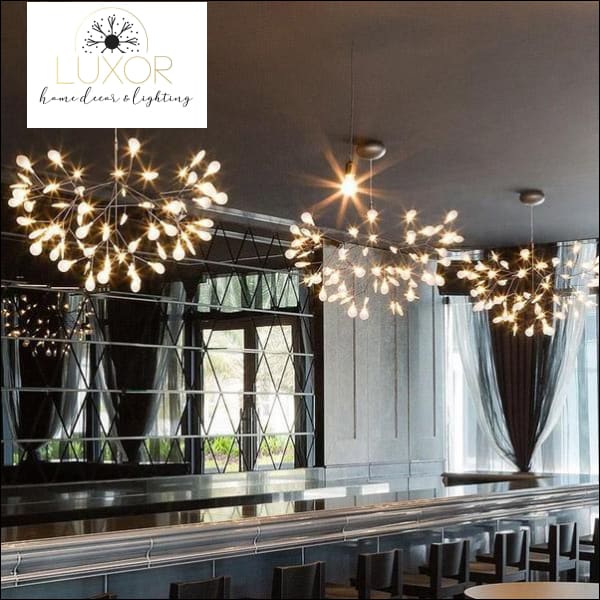 pendant lighting Nordic Olive Branch Pendant Lighting - Luxor Home Decor & Lighting