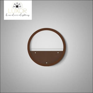 wall decor Nordic Round Plant Glass Wall Vase - Luxor Home Decor & Lighting