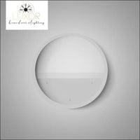 wall decor Nordic Round Plant Glass Wall Vase - Luxor Home Decor & Lighting
