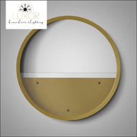 wall decor Nordic Round Plant Glass Wall Vase - Luxor Home Decor & Lighting
