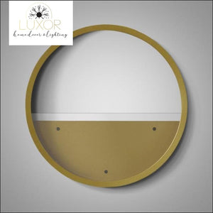 wall decor Nordic Round Plant Glass Wall Vase - Luxor Home Decor & Lighting