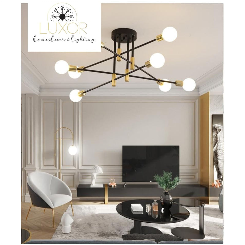 chandeliers Calligraphy Modern Chandelier - Luxor Home Decor & Lighting