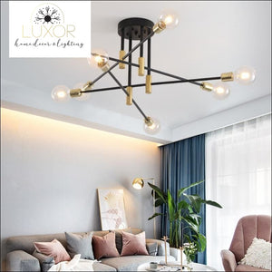 chandeliers Calligraphy Modern Chandelier - Luxor Home Decor & Lighting