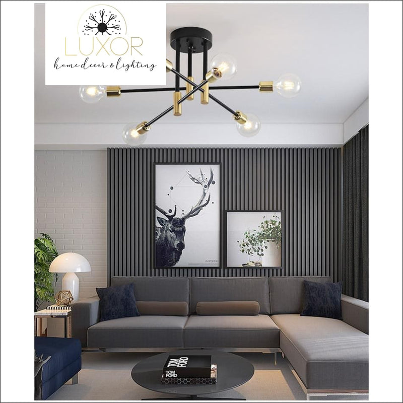 chandeliers Calligraphy Modern Chandelier - Luxor Home Decor & Lighting