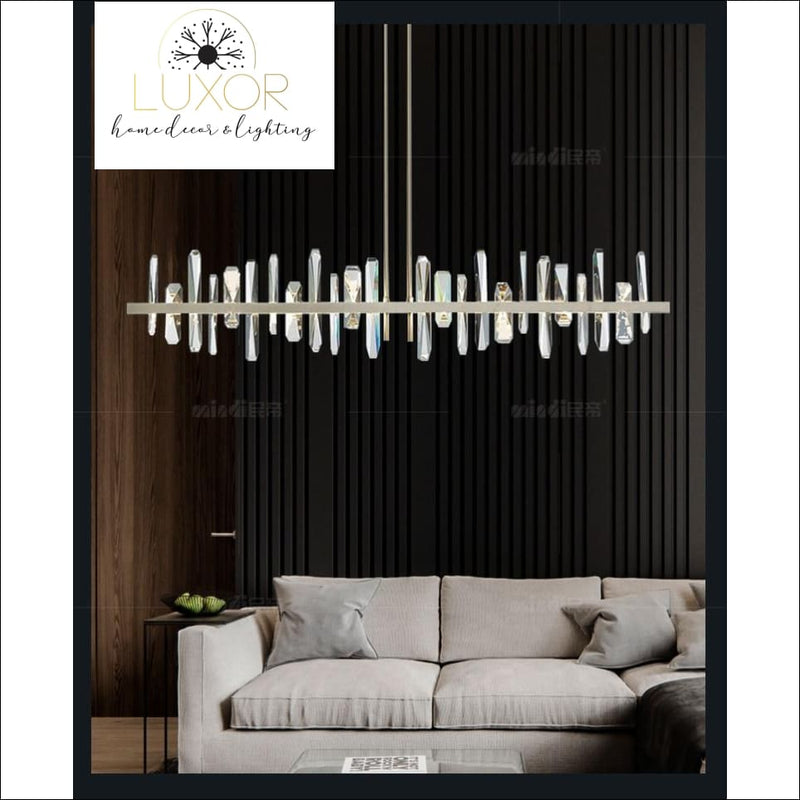 Nuvo Geometric Chandelier - chandeliers