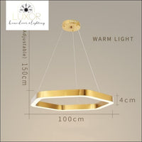 pendant lighting Octagon Nordic Pendant - Luxor Home Decor & Lighting