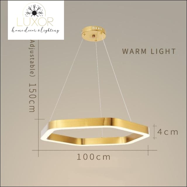 pendant lighting Octagon Nordic Pendant - Luxor Home Decor & Lighting