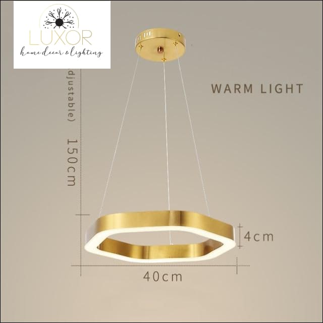pendant lighting Octagon Nordic Pendant - Luxor Home Decor & Lighting