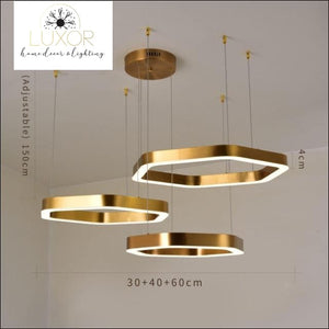 pendant lighting Octagon Nordic Pendant - Luxor Home Decor & Lighting