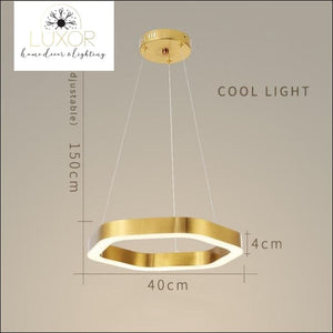 pendant lighting Octagon Nordic Pendant - Luxor Home Decor & Lighting