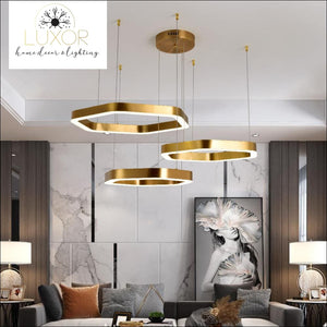 pendant lighting Octagon Nordic Pendant - Luxor Home Decor & Lighting