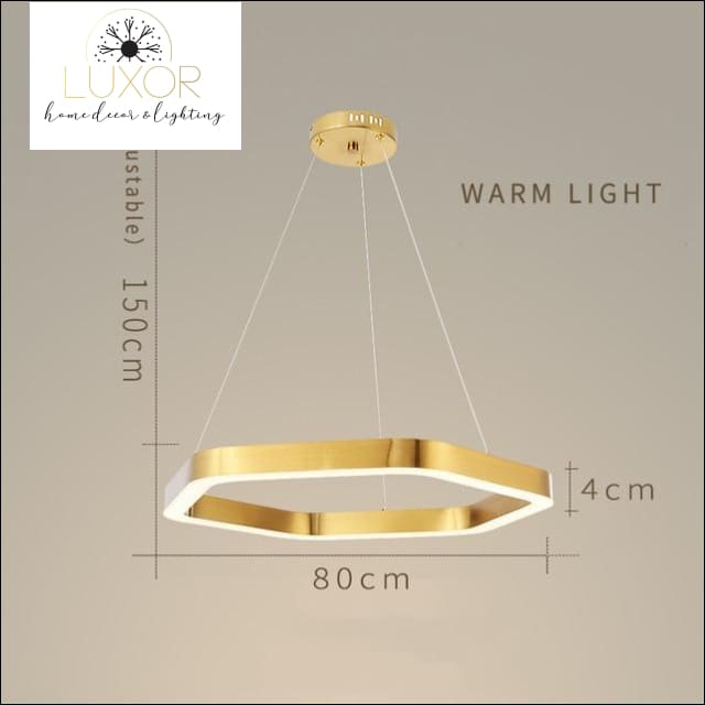 pendant lighting Octagon Nordic Pendant - Luxor Home Decor & Lighting