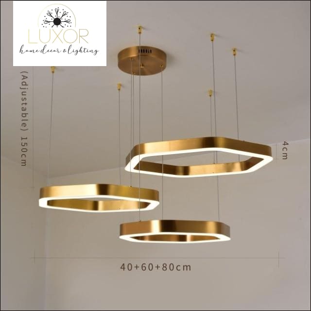 pendant lighting Octagon Nordic Pendant - Luxor Home Decor & Lighting