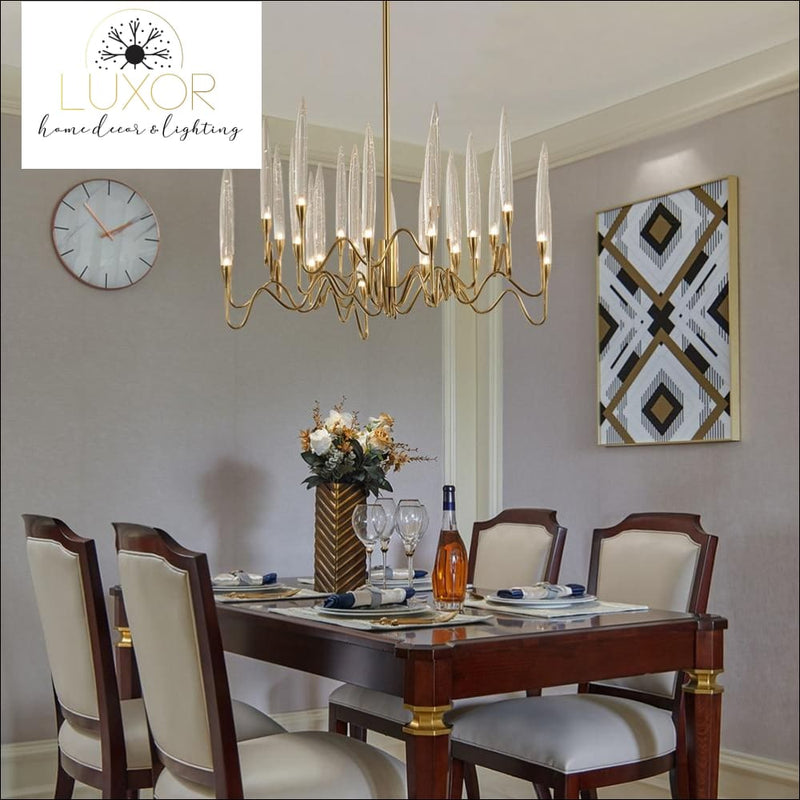 chandeliers Odyssey Crystal Chandelier - Luxor Home Decor & Lighting
