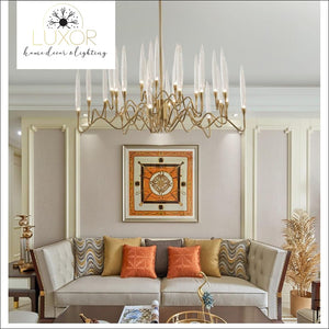 chandeliers Odyssey Crystal Chandelier - Luxor Home Decor & Lighting