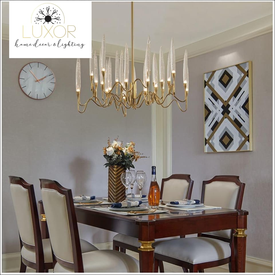 chandeliers Odyssey Crystal Chandelier - Luxor Home Decor & Lighting