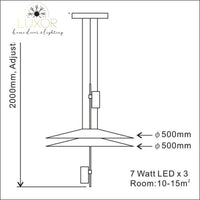 pendant lighting Ollen Classical Pendant Light - Luxor Home Decor & Lighting