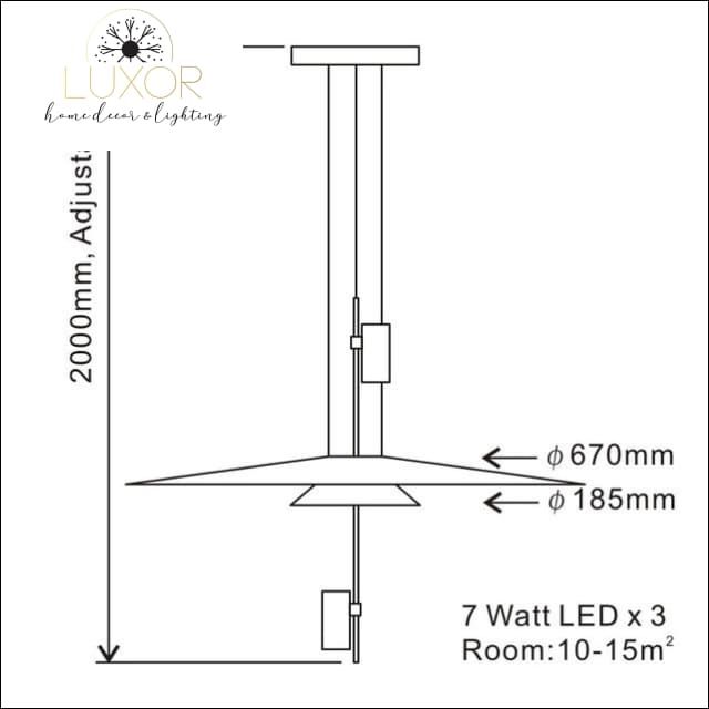 pendant lighting Ollen Classical Pendant Light - Luxor Home Decor & Lighting
