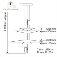 pendant lighting Ollen Classical Pendant Light - Luxor Home Decor & Lighting
