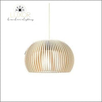 Ombre Modern Hanging Light - White / Small - 22 - pendant lighting