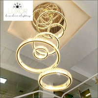 Opulent Glow Crystal Chandelier - chandeliers