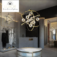 pendant lighting Orbita Sphere Pendant Light - Luxor Home Decor & Lighting