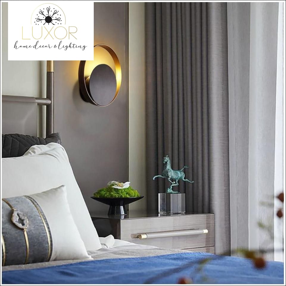wall lighting Owen Vintage Loft Led Wall Sconce - Luxor Home Decor & Lighting