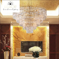chandeliers Palatzi Crystal Round Chandelier - Luxor Home Decor & Lighting