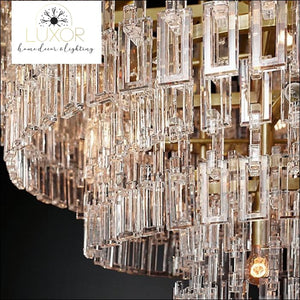 chandeliers Palatzi Crystal Round Chandelier - Luxor Home Decor & Lighting