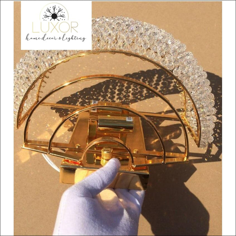 wall lighting Palini Crystal Wall Sonce - Luxor Home Decor & Lighting