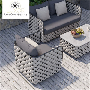 Palm Oasis Lux Patio Set - Outdoor Seating