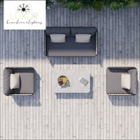 Palm Oasis Lux Patio Set - Outdoor Seating