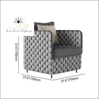 Palm Oasis Lux Patio Set - Outdoor Seating